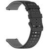 Adequado para Samsung Gear S3 Frontier Bicolor Furo Respirável 22mm Pulseira Esportiva Universal de Substituição