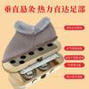 Zapatos de Moxibustión Botas de Moxibustión de Madera Sólida Compresa Caliente Caja de Moxibustión para Pies Herramientas de Moxibustión Daquan Zapatos de Moxibustión para Pies