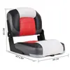 Asiento de Conducción Marino de Aleación de Aluminio para Yates Huntbass, Barco de Fibra de Vidrio, Base Triangular de Liberación Rápida para Barco de Pesca