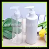 Frasco de loção de ombro reto 280ml com pump, Frasco de água demaquilante PET, Frasco de gel de banho bico de pato, Frasco com pump para shampoo