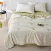 Colcha de Verano Refrigerante Hielo Clase A, Colcha de Seda Fresca de Verano, Colcha de Verano para Aire Acondicionado, Colcha Delgada de Seda de Hielo Lavable a Máquina, Venta al por Mayor de Regalos