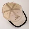 Boné de Baseball Estilo Coreano com Desenho de Urso Fofo para Primavera e Outono, Unissex Infantil com Proteção Solar Bordado
