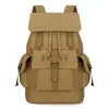 Mochila Nueva para Hombre, Mochila de Lona de Gran Capacidad para Acampar al Aire Libre, Mochila de Estudiante a la Moda, Bolsa para Viajes de Negocios