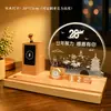 Luz de Noite Personalizada, Porta-Canetas Criativo, Luminária de Mesa em Acrílico, Presente de Aniversário para Celebrações Corporativas e Formaturas Escolares, Feito de Acordo com o Seu Design