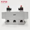 K35D2H-32 K35D2H-40 Válvula Deslizante de Controle Elétrico Duplo de Cinco Vias de Três Posições Vedação de Alta Pressão Válvula Solenoide Pneumática de Ningbo