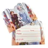 Variedad transfronteriza de tarjetas de regalo creativas para niños en stock, animación de dibujos animados, decoración temática de fiesta de cumpleaños, tarjetas de invitación