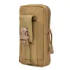 Bolsa Táctica Militar para Hombre, Deportiva, Exterior, Impermeable, Riñonera Táctica, para Ciclismo, Viajes, Correr, Bolsa Multifuncional para Teléfono Móvil, Bolsa de Camuflaje