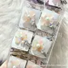 Grampo de Cabelo Flor de Acetato com Pérolas e Strass Estilo Coreano, Presilha Lateral Feminina, Acessório de Cabelo Atacado