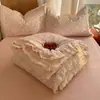 Juego de Verano de Colcha de Encaje 100% Algodón Grado A Materno e Infantil de Cuatro Piezas, Colcha Lavable para Aire Acondicionado de Verano, Colcha de Algodón Lavado al por Mayor
