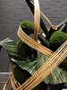 Tiras de bambu, tiras de bambu, tiras de bambu, tiras de bambu, tiras de bambu macias, dispositivos florais de bambu, decoração de casamento, design criativo