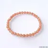 Pulsera de Cristal de Piedra Solar Natural Multi-Capa Simple para Mujer Qianjing Wanma Venta al Por Mayor para Puesto