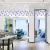 Cortina de Cuentas de Cristal Cortina Divisoria para Entrada, Modelo Nuevo sin Taladro para Sala de Estar y Baño, Cortina de Cuentas Divisoria Puerta a Puerta
