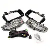 Adecuado para Nissan 17-20 Jinke/Kicks conjunto de luz antiniebla delantera lámpara antiniebla lámpara de parachoques delantero configuración de bajo nivel