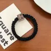 Diadema Cuadrada de Acrílico Estampado de Leopardo, Banda de Goma Simple y de Alta Elasticidad, Diadema de Celebridad de Internet, Goma para el Cabello, Duradera