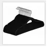 Cabide de Roupas Flocado Sem Costura Novo Estilo Organizador Multifuncional Cabide de Roupas Flocado Antiderrapante Suporte de Roupas Plástico para Seco e Molhado