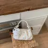 Bolsa de mano plisada de nicho coreana tipo nube Bolsas Casual Versátil para ir al trabajo Bolso de hombro único Bolsos cruzados de bloqueo de color fresco