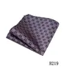Pañuelo de Bolsillo para Traje de Hombre, Alta Densidad de 1200 Puntos, Seda Artificial, Accesorio para Traje, Pañuelo Jacquard, Bufanda Cuadrada, En Stock