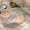 Pantalones Menstruales, Ropa Interior de Algodón para el Período Menstrual, Ropa Interior de Algodón Puro Transpirable de Cintura Media, Ropa Interior Menstrual Anti-Fugas en la Entrepierna para Mujer, Venta al por Mayor para Mujer