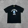 Camiseta clásica de manga corta de peso pesado auténtica de la marca de tendencia shark para hombres y mujeres, estampado de camuflaje de media manga