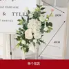 Decorações de Janela de Venda Direta de Bola de Flores Sinal de Água de Boas-Vindas Loja de Eventos Sinalização Direcional Área de Layout de Shopping Casamento