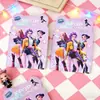 Conjunto de Papelaria Popular Transfronteiriça K-Pop de Meninas Caçadoras, Caderno de Forma Única de Alto Valor, Presente de Recompensa para Estudo de Alunos