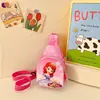 Bolsa Peitoral Infantil, Bolsa Transversal Casual da Moda para Meninos e Meninas, Bolsa de Ombro Pequena Porta-Moedas Fofa de Desenho Animado, Bolsa de Ombro Pequena Mini Tendência e Descolada