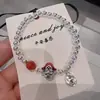 2024 Explosiones de Lujo Ligero Nicho Pequeño Dios de la Riqueza Pulsera de la Suerte para Mujer Sencilla Versátil Pulsera de la Fortuna