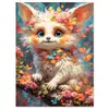 Pintura de Diamante de Animais Pequenos Fofos Lindo Diamantes Redondos Diamantes Completos Sala de Estar Quarto de Crianças Pintura Decorativa Pendurada Fábrica Direta