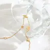 Pulsera de Acero de Titanio con Corazón y Estrella de Cinco Puntas de Lujo Ligero para Mujer Estilo Fresco Ins Joyería de Mano Versátil y a la Moda