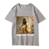 Camiseta Chimpanzini Bananini para Hombre y Mujer Algodón Oversize Caliente