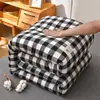 Colcha de Algodón de Xinjiang para Invierno Desmontable y Lavable Colcha para Dormitorio de Otoño e Invierno Núcleo Lavado de Algodón Engrosada Cálida Colcha para Estudiante