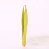 Herramienta para Dar Forma a las Cejas Estilo Tiktok Pinzas Pequeñas de Acero Inoxidable Pinzas Específicas para Barba de Hombre Rizador de Pestañas Plano Fábrica Mayorista