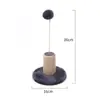 Brinquedo Arranhador para Gatos Sisal Arranhador para Gatos Estrutura para Escalada Ninho de Papelão Ondulado Suprimentos para Gatos Moedor de Unhas Resistente ao Desgaste Arranhador Vertical Engraçado para Gatos