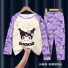 Comércio exterior pijama infantil meninos e meninas manga longa roupa de casa conjunto infantil bebê desenho animado roupas para ar condicionado primavera e outono verão