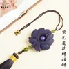 Collar Colgante de Loto Pulido a Mano con Hierbas Naturales Marca Hexiang, Colgante Popular Marca de Fragancia de Año Nuevo, Venta al por Mayor de Fábrica