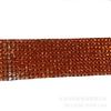 Tira de Pedrería Adhesiva Termofusible DIY Pegamento de Perforación Cadena de Encaje Adhesiva Perforada Estante Autoadhesivo Código de Barras Taladro con Tira de Cristal Taladro