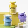 Frasco a vácuo, frasco dosador, recipiente para loção 15ml 30ml, cabeça de bomba de PP, tipo pump para creme, material de embalagem cosmética, direto da fábrica
