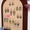 Lindo! Brincos Retrô de Estilo Étnico Recomendados! Brincos Estilo Boho São Perfeitos para Viajar