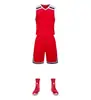 Traje de uniforme de entrenamiento de baloncesto uniforme de equipo de competición transpirable deportes profesionales entrenamiento hombres y mujeres mismo estilo logo imprimibleA107