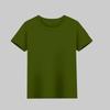 Camiseta de Verano de Manga Corta para Hombre Juvenil Cuello Redondo Color Sólido Ajustada Talla Grande Manga Corta Camiseta Básica Camiseta Deportiva para Estudiante Moderna