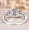 Huajie desea AliExpress estilo europeo y americano anillo de compromiso boda novia amor plata 925 directo de fábrica