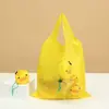 Bolsa Ecológica Dobrável Portátil de Desenho Animado Japonês e Coreano Bolsa de Boneca Ecológica Bolsa Tote Portátil de Grande Capacidade Bolsa para Armazenamento de Vegetais