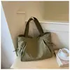 Bolsa de Lona Casual de Gran Capacidad al por Mayor para Mujer Nueva Simple Ligera Bolso Tote de Gran Capacidad de Moda Bolso de Hombro Único para el Brazo