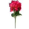 Buquê de Hortênsia Artificial com 5 Cabeças para Decoração de Casamento, Arranjo para Salão de Casamento, Buquê de Flores Artificiais de Tecido de Seda, Acessórios para Arranjo de Flores DIY, Várias Cores Disponíveis