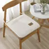 Almofada de cadeira minimalista de inverno em lã de cordeiro, almofada de assento para escritório, almofada para mesa e cadeira de jantar, almofada para estudante, almofada de assento de pelúcia