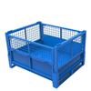 Caja de Almacenamiento de Metal para Piezas Caja de Volteo Rejillas Jaula de Almacenamiento Caja de Almacenamiento Plegable Caja de Almacenamiento Apilable Caja de Material de Almacenamiento
