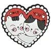 Nuevos Accesorios Decorativos de Hebilla para Zapatos de Goma Suave de PVC para el Día de San Valentín Zuecos Flor de Zapato Desmontable Hebilla de Zapato Decoración de Zapato DIY Ahora