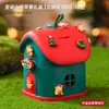 Caja de Regalo Navideña Creativa 2025 Regalo de Navidad Caja de Empaque de Manzana para Nochebuena Caja de Bolsa de Fruta Ping an