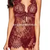 Productos transfronterizos nuevo comercio exterior europeo y americano ropa interior sexy pestañas postizas sexy camisón de encaje traje sexy al por mayor