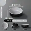 Prato de Louça de Melamina Imitação de Porcelana Prato de Jantar de Plástico Travessa Prato para Churrasco Prato de Sushi Prato Criativo para Fondue Prato para Pratos Comerciais